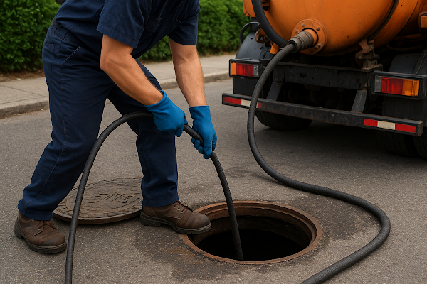 Serviço de Manutenção e Desentupimento de Rede Pluvial